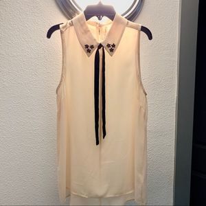 *SOLD* Texan Tie neck blouse